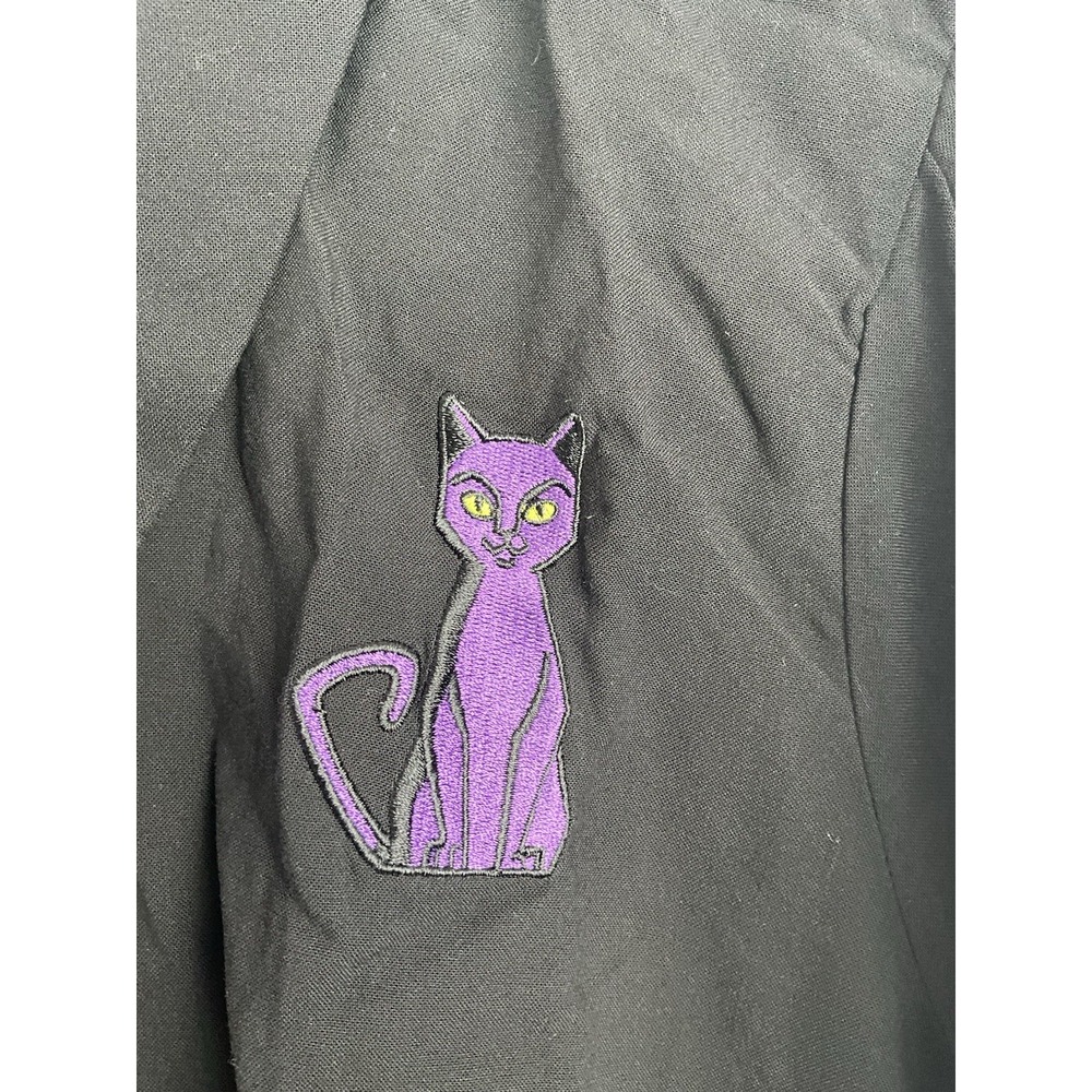 Her Universe Disney‎ Hocus Pocus Front Tie Woven Button-Up Shirt NWT Women's 2XL - Picture 6 of 12